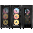 Torre ATX Corsair 3200D RS ARGB Perfomance Smoke Cristal Templado image number null