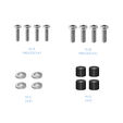 Soporte de Pared Tooq 37" a 70" Max. 40kg Negro image number null