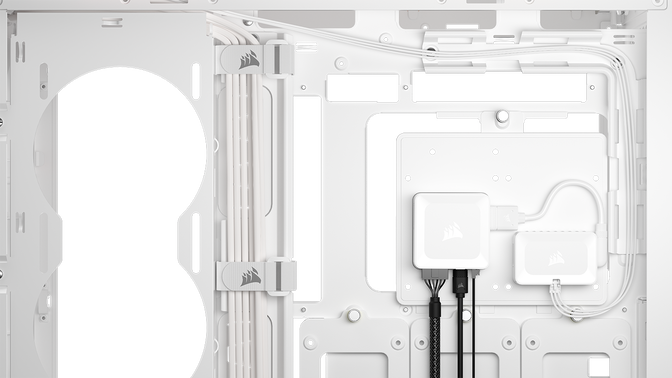 Torre E-ATX Corsair 5000T LX ARGB Blanco Cristal Templado image number 15