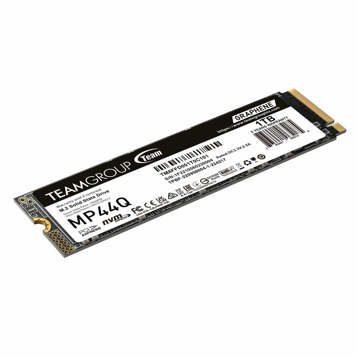 SSD Team Group MP44Q 2TB Gen4 M.2 NVMe (7400/6500MB/s) image number 3
