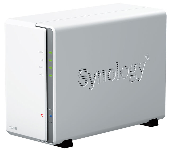 NAS Synology Disk Station DS223j - 2 Baías - 1.7GHz 4-core - 1GB RAM image number 0