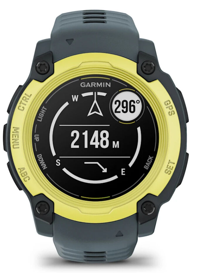 Smartwatch Garmin Instinct E 40mm Amarelo/Azul image number 2