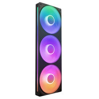 Ventilador NZXT F360 RGB Core Single-Frame Negras - Triplo Ventilador 120mm ( 360mm )