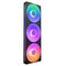 Ventilador NZXT F360 RGB Core Single-Frame Negras - Triplo Ventilador 120mm ( 360mm )