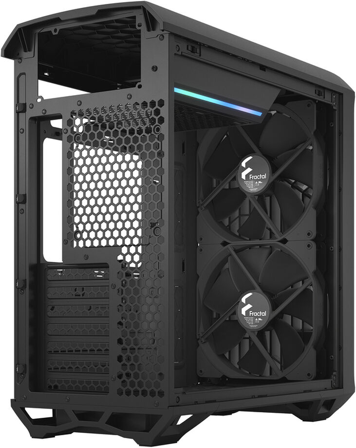 Torre E-ATX Fractal Design Torrent Compact Negro Templado Dark Tint image number 2