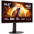 Monitor AOC Gaming 26.5" Q27G4SDR QD-OLED QHD 360Hz 0,03ms Adaptive-Sync HDR1000 image number null