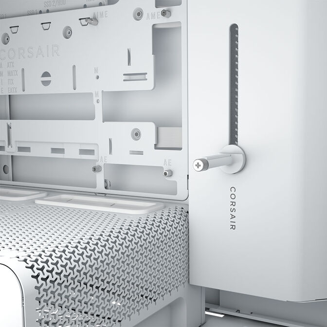 Torre E-ATX Corsair 4000D RS Wood White Oak Cristal Templado image number 14