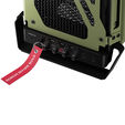 Torre E-ATX Corsair WARTHOG Perfomance Mil Green Cristal Templado image number null