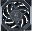 Ventilador Lian Li UNI FAN SL120 LCD Wireless RGB Reverse Blade PWM Negro 120mm (Pack 3) image number null