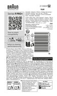 Cabezal de Recambio Braun Series 9 Kombipack 96M image number null