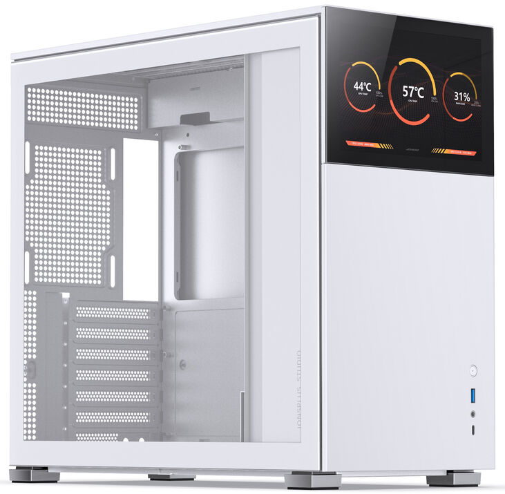Caja ATX Jonsbo D41 STD con Visor Vidrio Templado Blanco image number 1