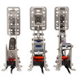 Conjunto Controladora para Pedales + Pedais VRS DirectForce Pro - 3 Pedales ( Acelerador + Freno+ Embrague) image number null