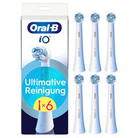 Recambios para Cepillo de Dientes El&eacute;ctrico Oral-B iO Ultimative Reinigung Pack 6 Unidades