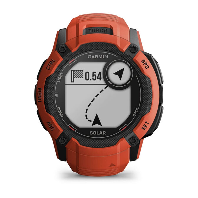 Smartwatch Garmin Instinct 2X Solar 50mm Vermelho image number 10