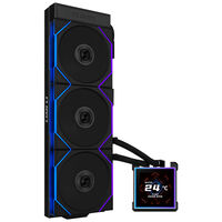 Kit Refrigeración Líquida CPU AIO Lian Li HydroShift II LCD-S 360TL Wireless Preto - 360mm