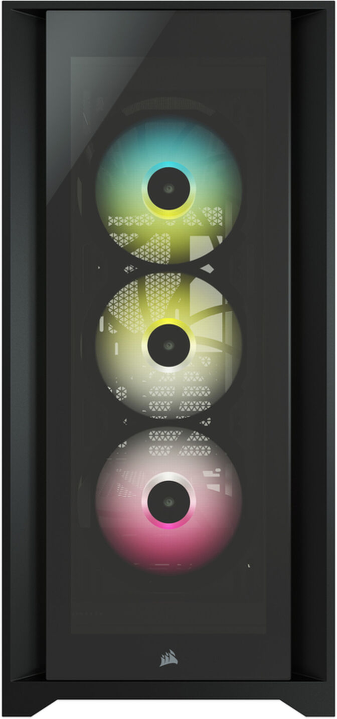 Corsair iCUE 5000X RGB Midi Tower Negro image number 1