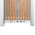 Torre E-ATX Corsair 4000D RS Wood White Oak Cristal Templado image number null