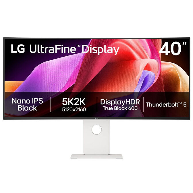 Monitor Curto LG UltraFine 40" 40U990A-W IPS 4K 120Hz image number 0