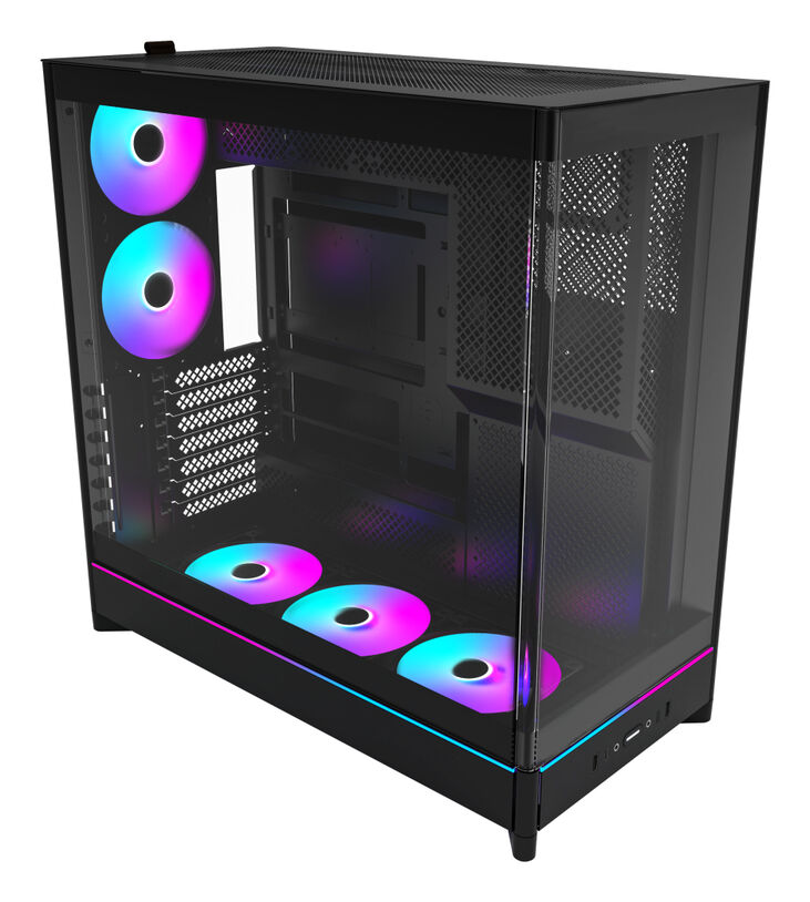 Caja ATX Montech HS02 Pro Negro image number 1