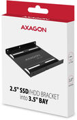 Adaptador AXAGON RHD-125B 2.5" HDD para 3.5" Negro image number null