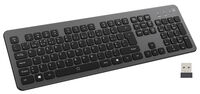 Teclado Ewent EW3297 Illuminated Wireless Multimode Bluetooth/2.4Ghz Wireless PT Preto