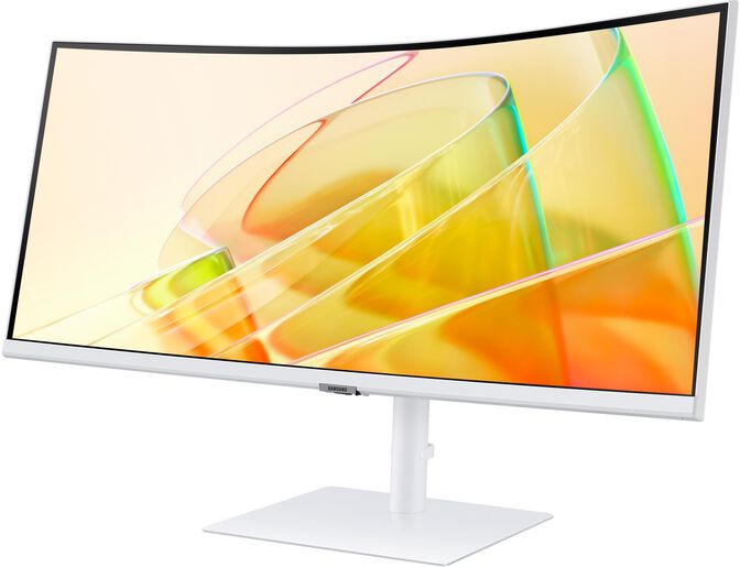 Monitor Curvo Samsung ViewFinity S6 34" S65TC VA UWQHD 100Hz FreeSync Thunderbolt 4 KVM Blanco image number 1