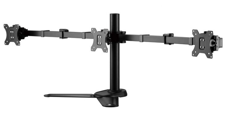 Soporte de Mesa Tabletop Articulado Equip 17" a 27" 3 Monitores Máx. 7kg (p/Ecrã) image number 2