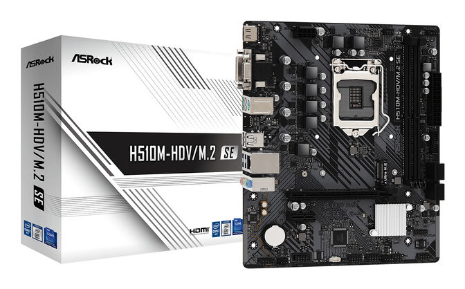 Placa Base ASRock H510M-HDV/M.2 SE image number 1