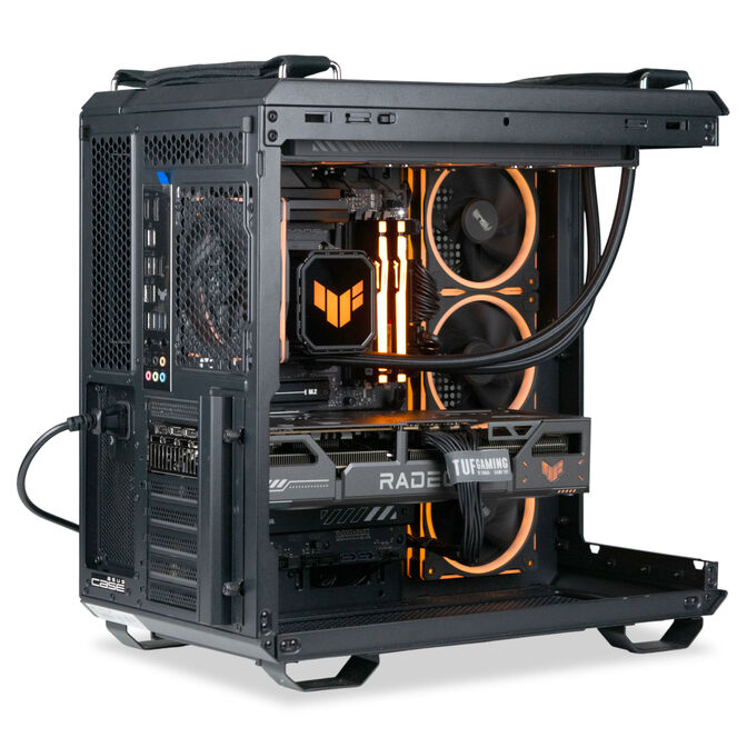 Ordenador King Mod Gamer-PC Powered by ASUS TUF Edition Ryzen 7 9850X3D 32GB DDR5 2TB RX 9070 XT WiFi W11 image number 2