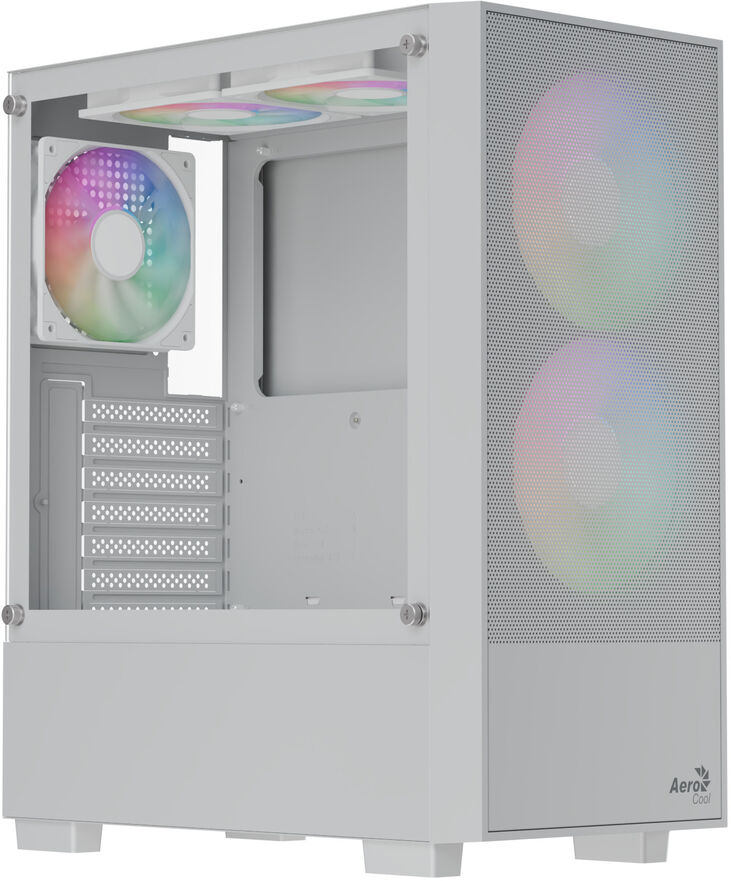 Caja ATX Aerocool B508A Flow ARGB Vidrio Templado Blanco image number 0