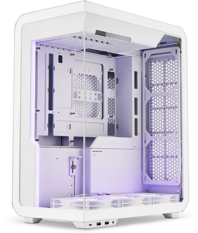 Caja ATX Ssupd Xhuttle Blanco Vidrio Templado image number 0