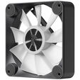 Ventilador APNX FP1-R-120 PWM ARGB Negro - 120mm (Pack 3) image number null