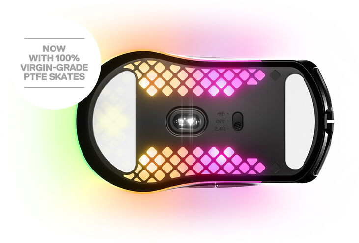 Ratón Steelseries Aerox 3 Wireless Onyx image number 4