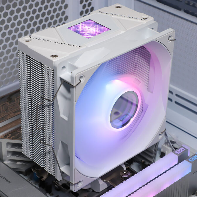 Ventilador CPU Thermalright Assassin Spirit 120 Vision ARGB Blanco image number 6