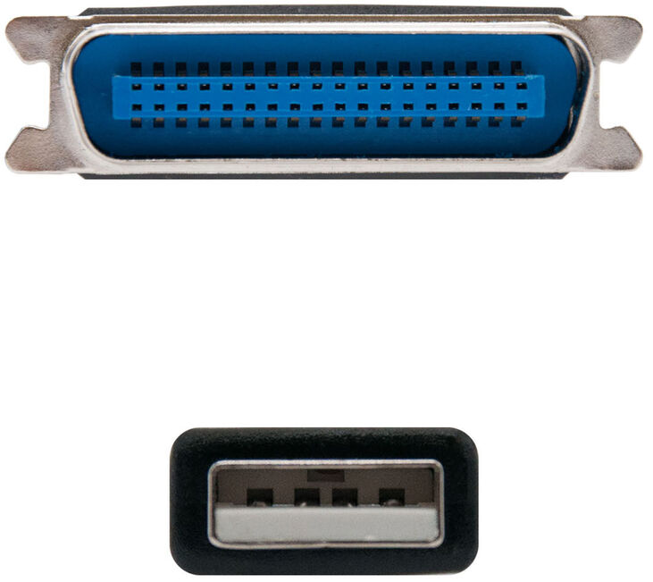 Cable Conversor NanoCable USB Impressora paralela A/M - CN36(IEEE1284)/M 1.5 M Negro image number 2