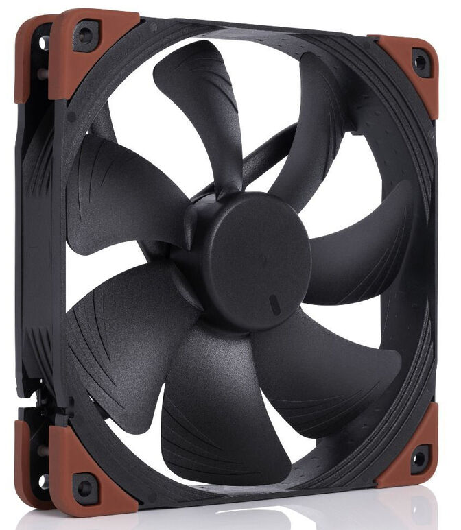 Noctua NF-A14 Carcasa del ordenador Ventilador 14 cm Negro, Marr&oacute;n 1 pieza(s) image number 2