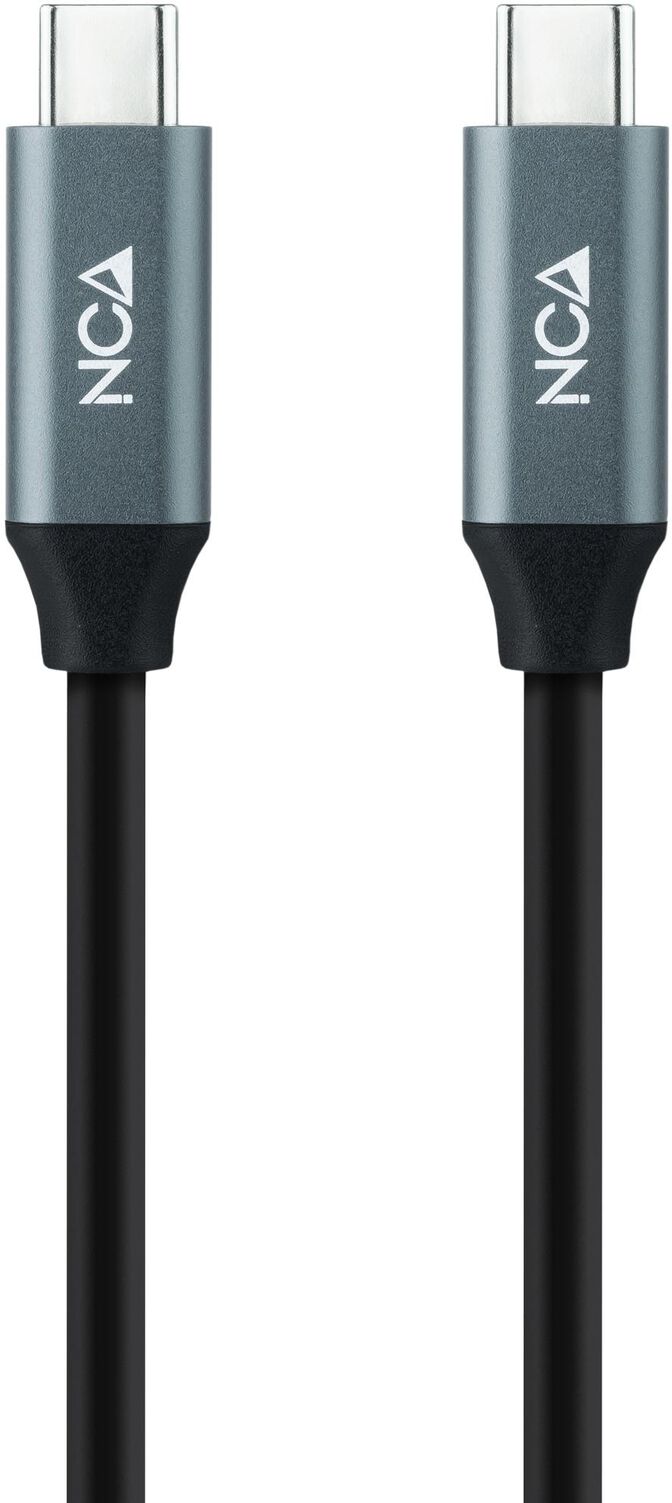 Cable USB 3.2 Gen2x2 Nanocable 20Gbps 5A/100W 4K@60Hz USB-C M/M 2 M Negro image number 1