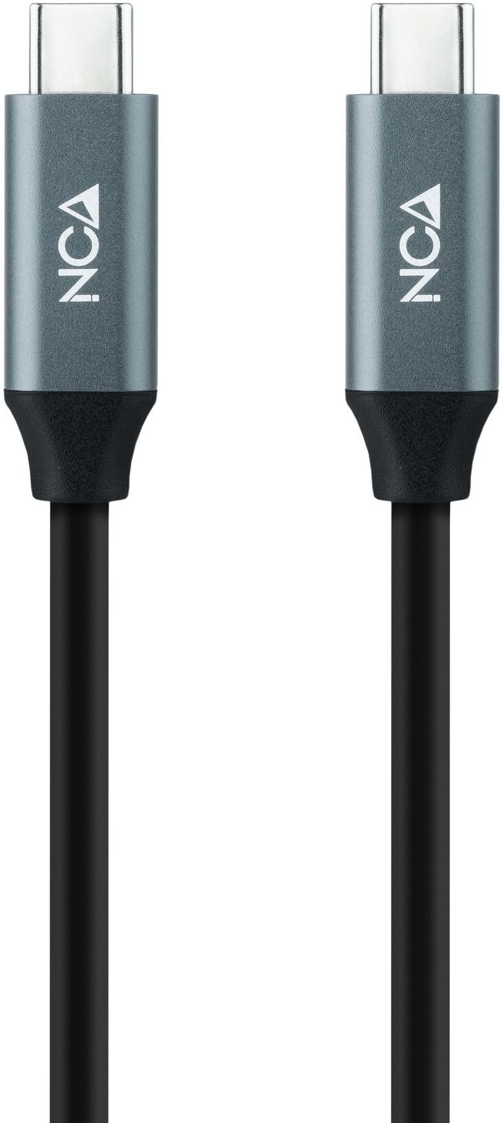 Cable USB 3.2 Gen2x2 Nanocable 20Gbps 5A/100W 4K@60Hz USB-C M/M 2 M Negro image number 1