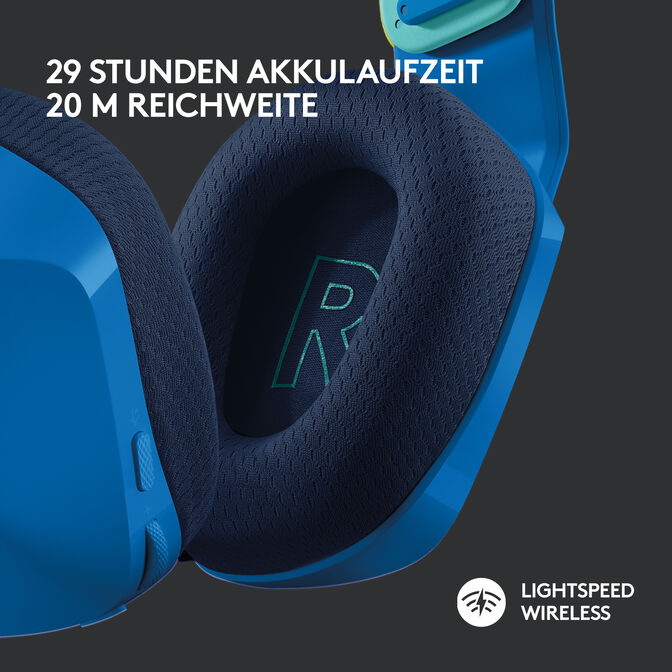 Auriculares Logitech G733 RGB Lightspeed Wireless Azul image number 11