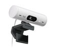 Webcam Logitech Brio 500 Full HD 1080p USB-C Blanco Sujo image number null