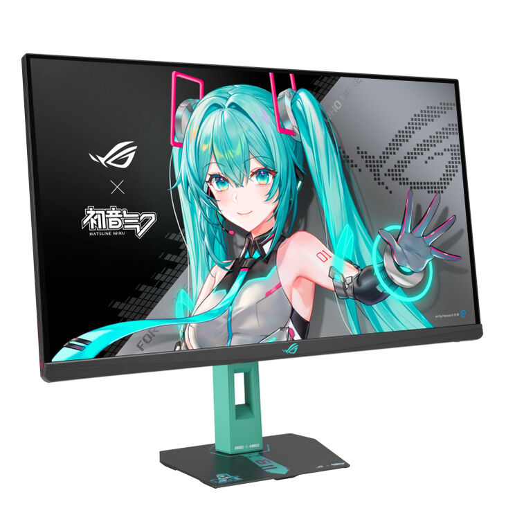 Monitor ASUS ROG STRIX 27" XG27ACMEG-G Hatsune Miku Edition QHD 260Hz Fast IPS 0.03ms image number 0
