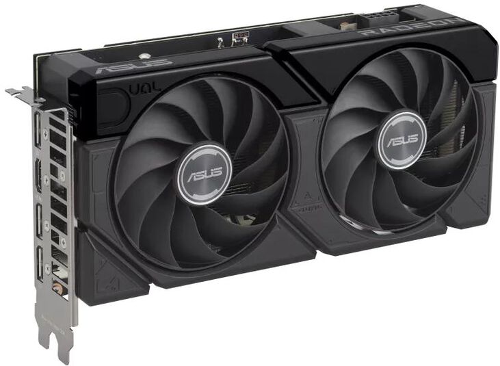Tarjeta Gráfica Asus Radeon RX 7600 XT Dual OC 16GB image number 4