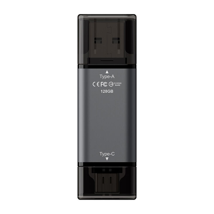 Pen Team Group X1 128GB USB3.2 Gen1 (Type-C + Type-A) image number 4