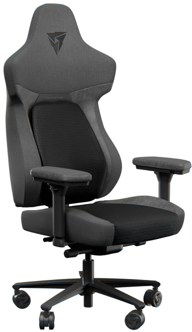 Silla Gaming ThunderX3 Core, Apoio lombar 360 graus - Mesh Black image number 1