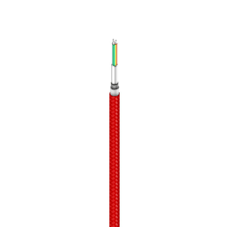 Xiaomi Mi Cable Braided USB 3.0 a USB Tipo C Rojo 1M image number 2