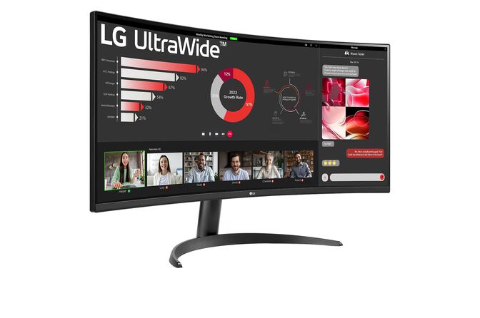 Monitor Curvo LG UltraWide 34" 34WR50QK-B VA UWQHD 100Hz 5ms sRGB99% image number 3
