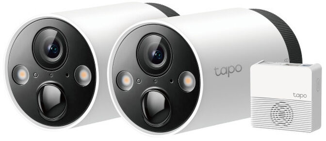 C&aacute;mara de Vigilancia TP-Link Tapo C420S2 Smart Wire-Free Security Camera, 2 Camera System image number 0