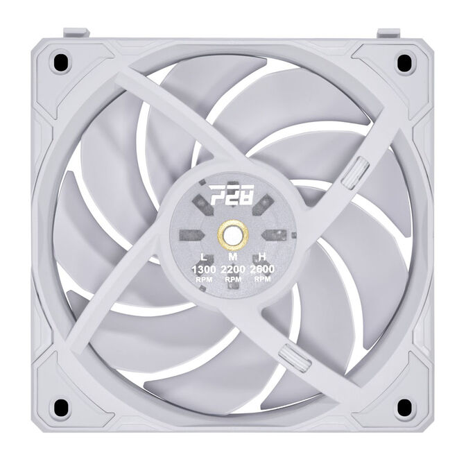 Ventilador Lian Li UNI P28 PWM Blanco 120mm (Pack 3) image number 5