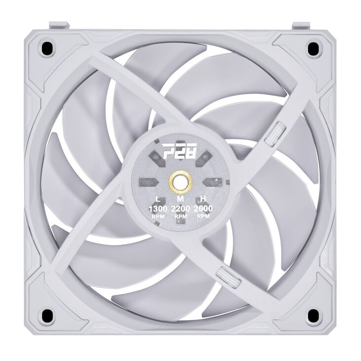 Ventilador Lian Li UNI P28 PWM Blanco 120mm (Pack 3) image number 5