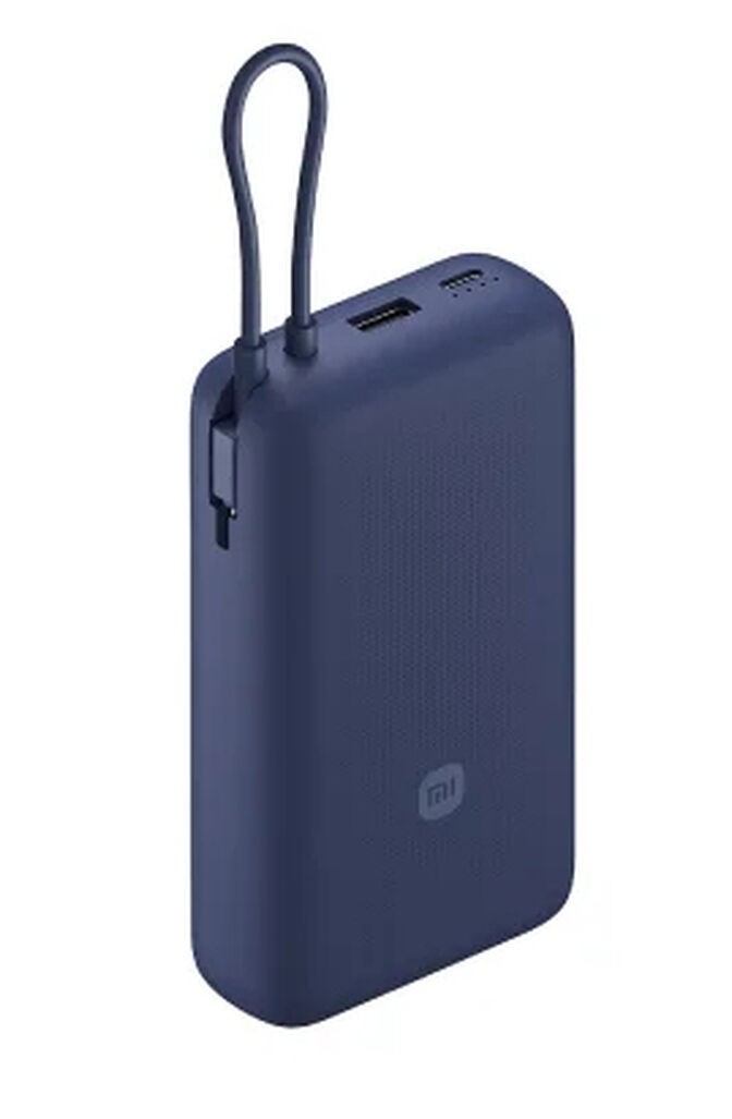 Xiaomi 33W Power Bank 20000mAh (Cable Integrado) Azul image number 0